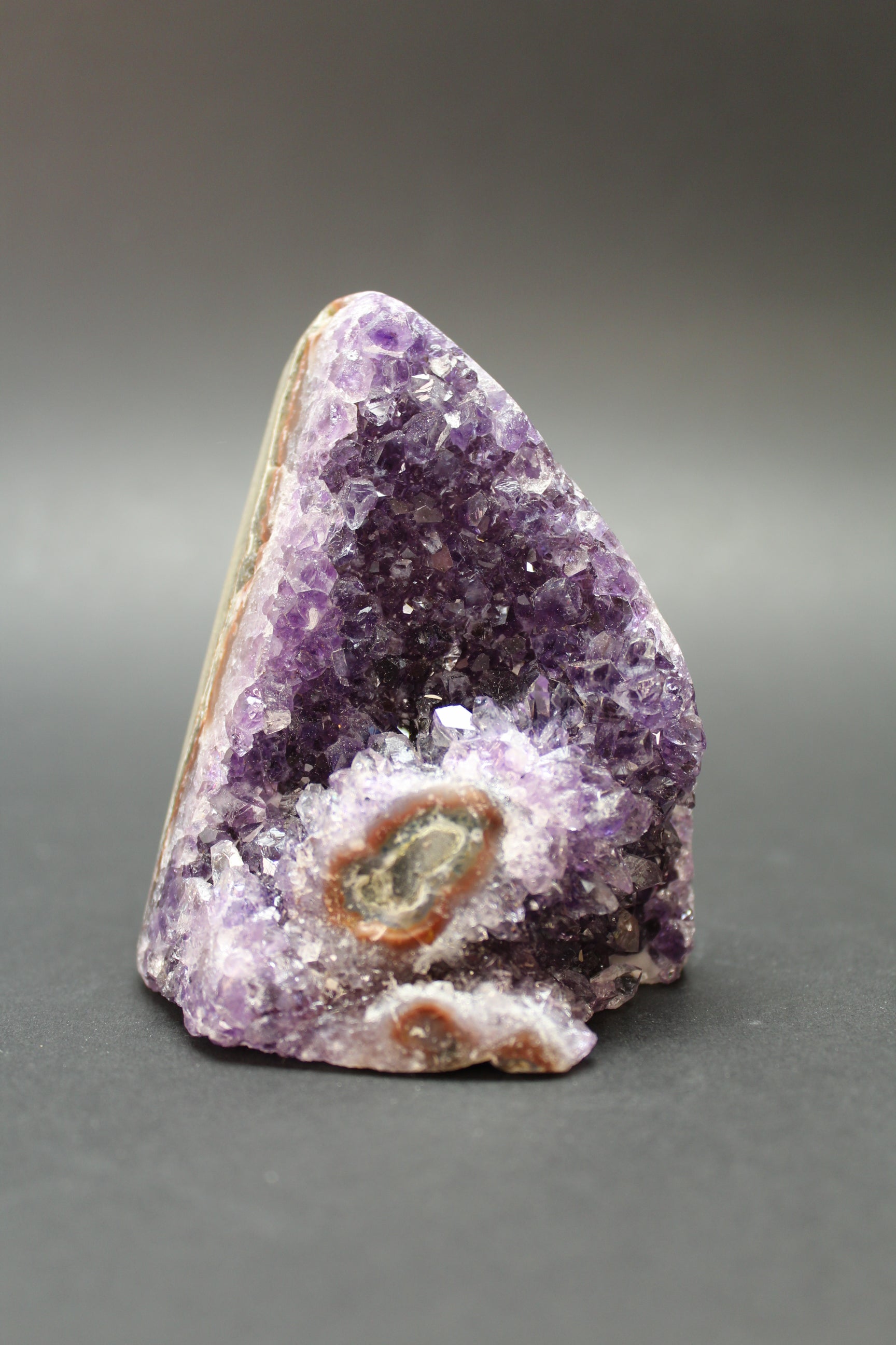 Ametyst Klynge - stående 8cm (Nr. 1)