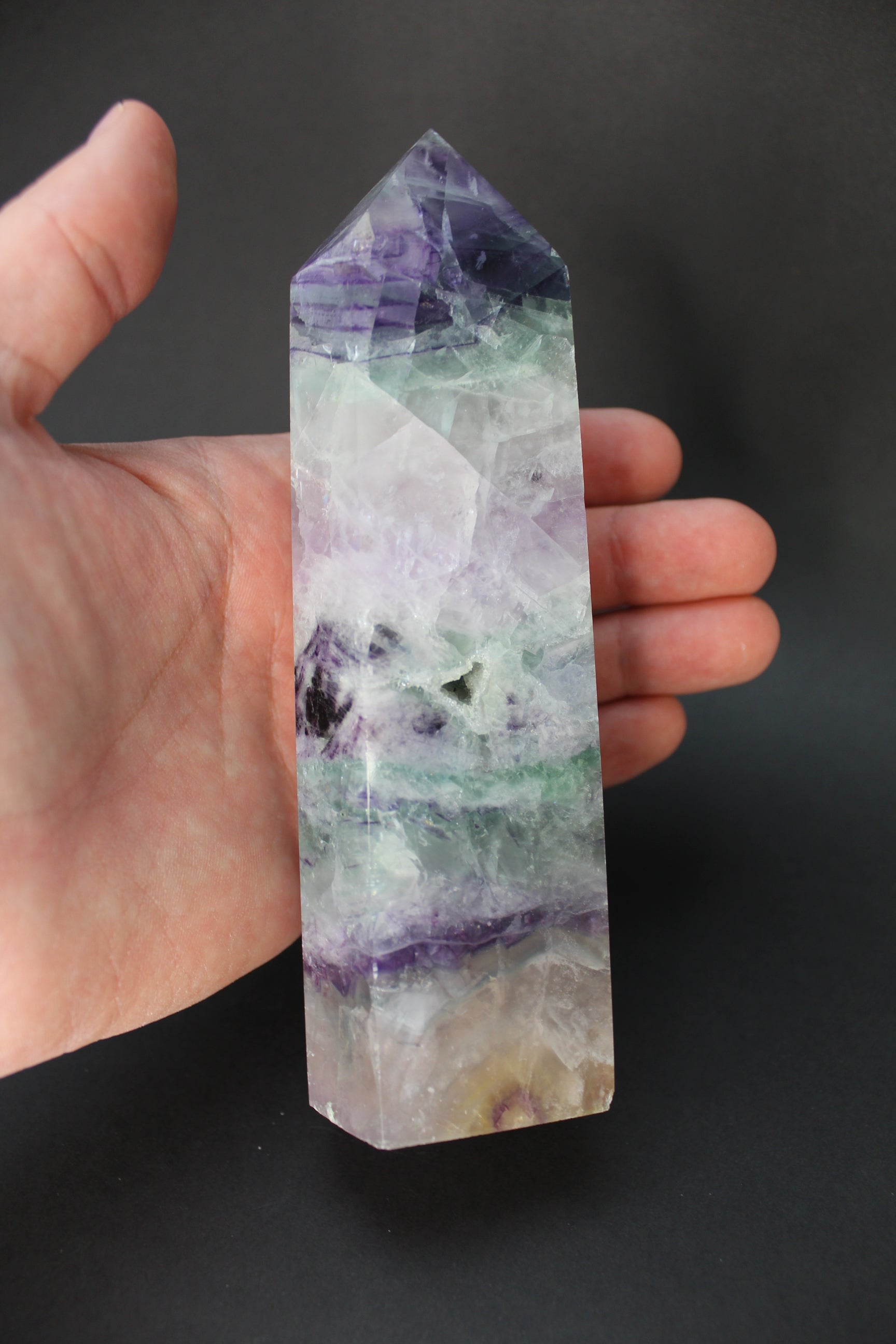 Fluorit Tårn - 16cm (Nr.8)