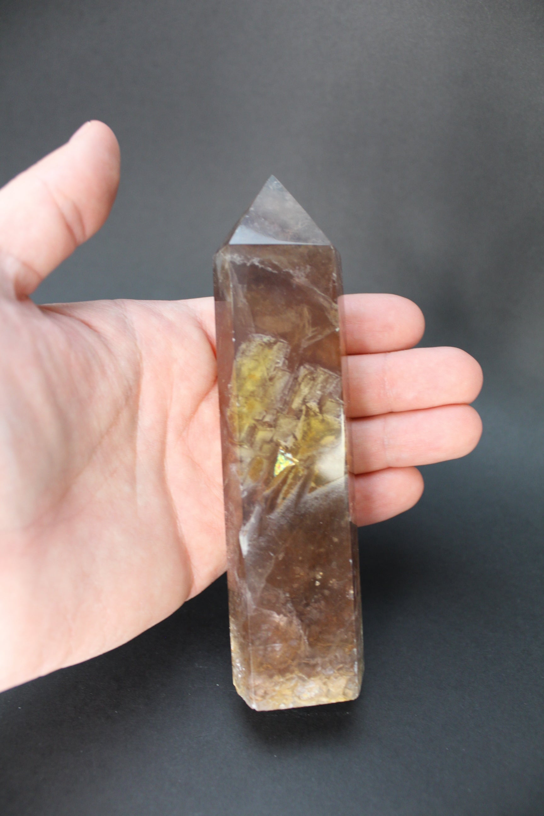 Fluorit Tårn - 14cm (Nr.10)