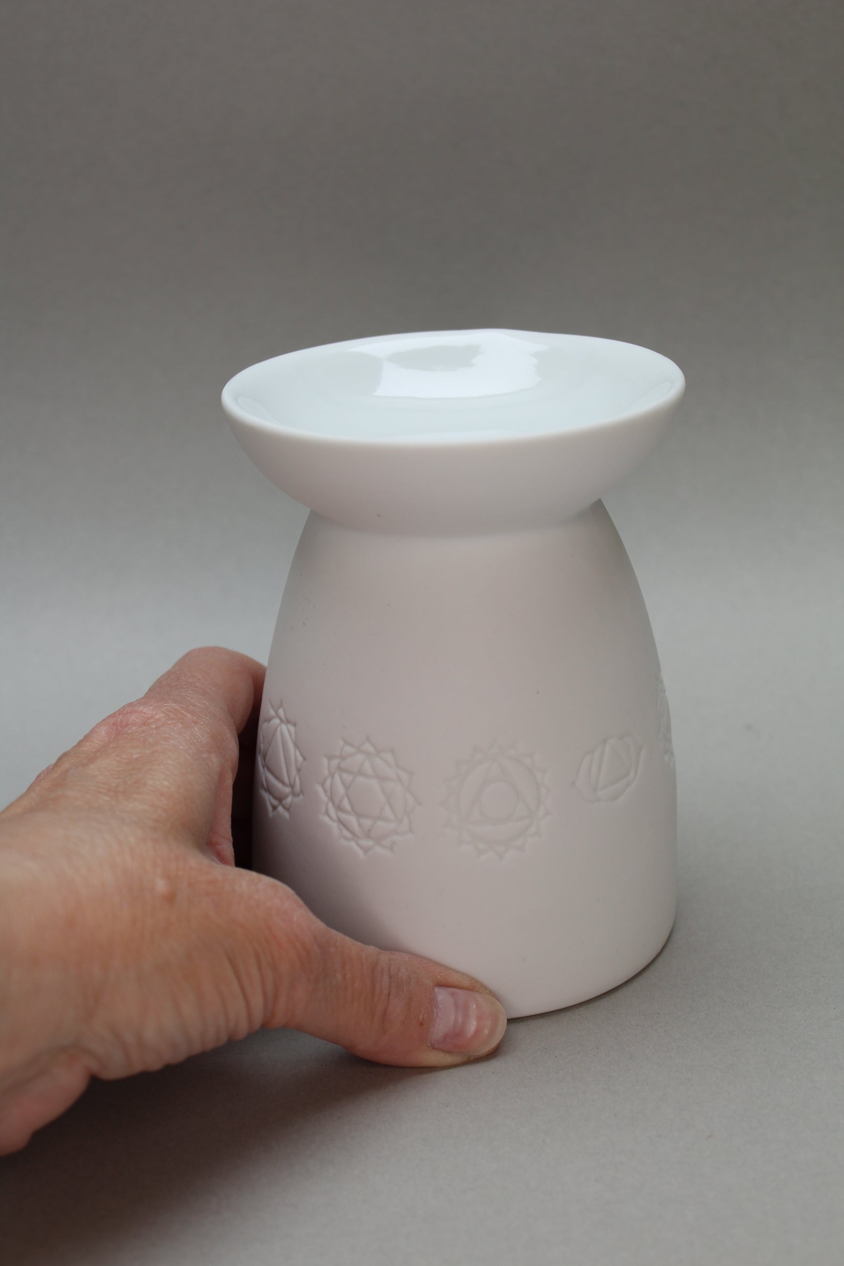 Burner med chakra symboler