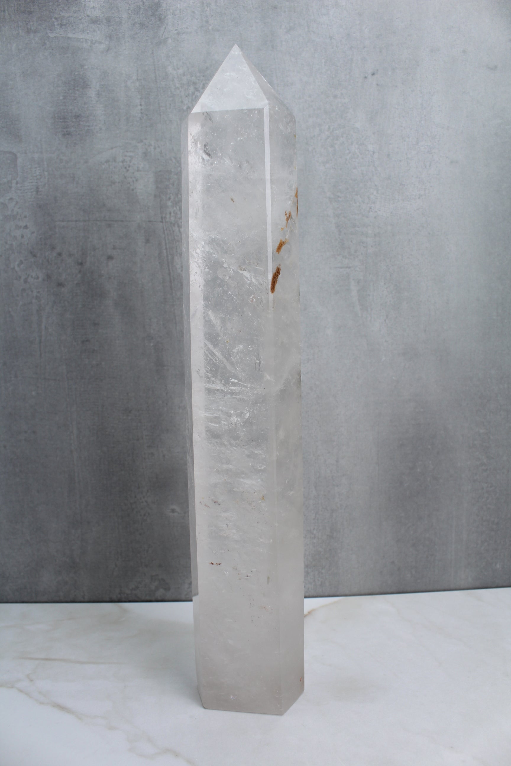 Bjergkrystal Tårn XXL - 1.9kg - 35cm (Nr. 1)