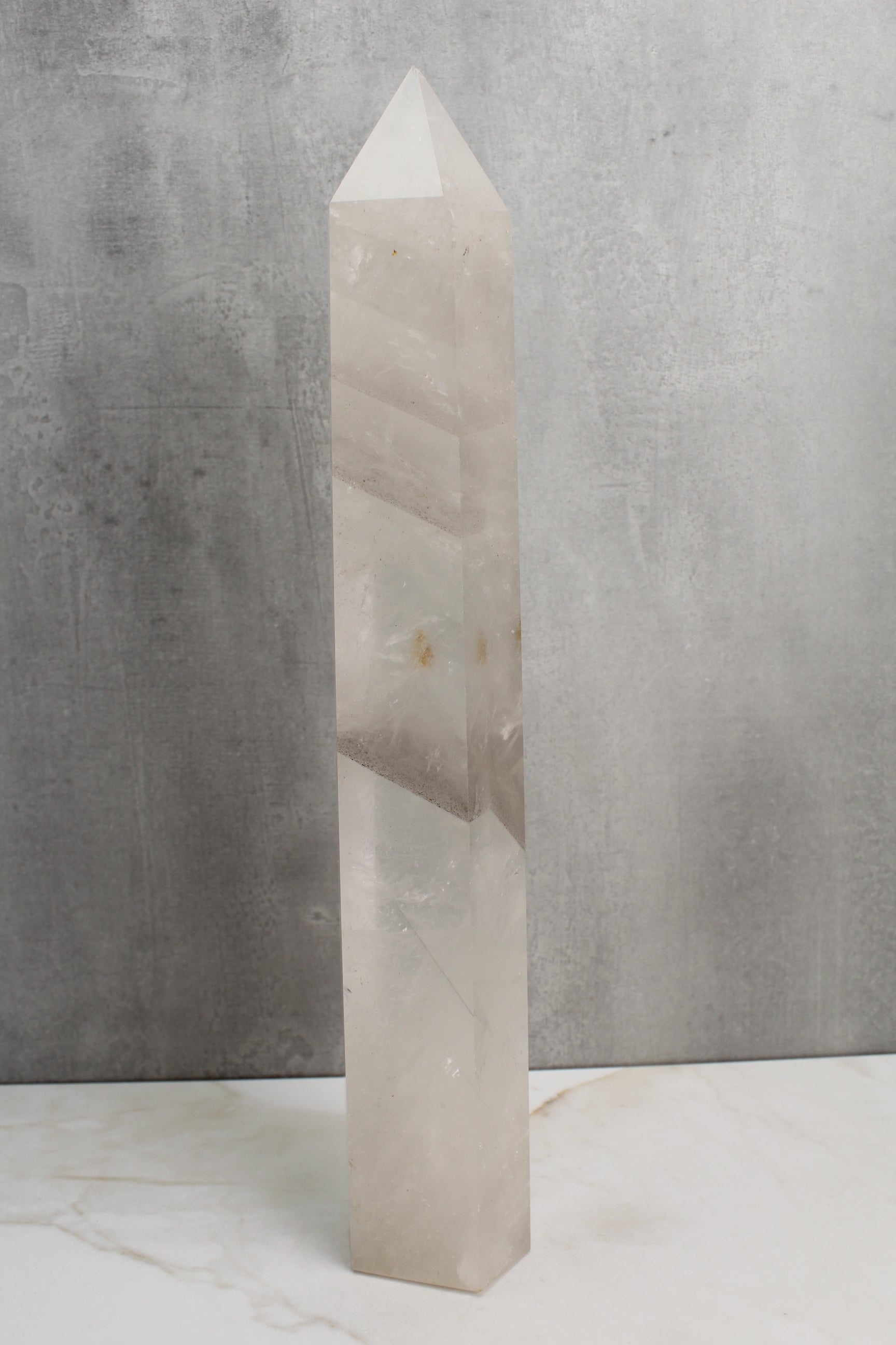 Bjergkrystal Tårn XXL - 2.2kg - 38cm (Nr. 2)