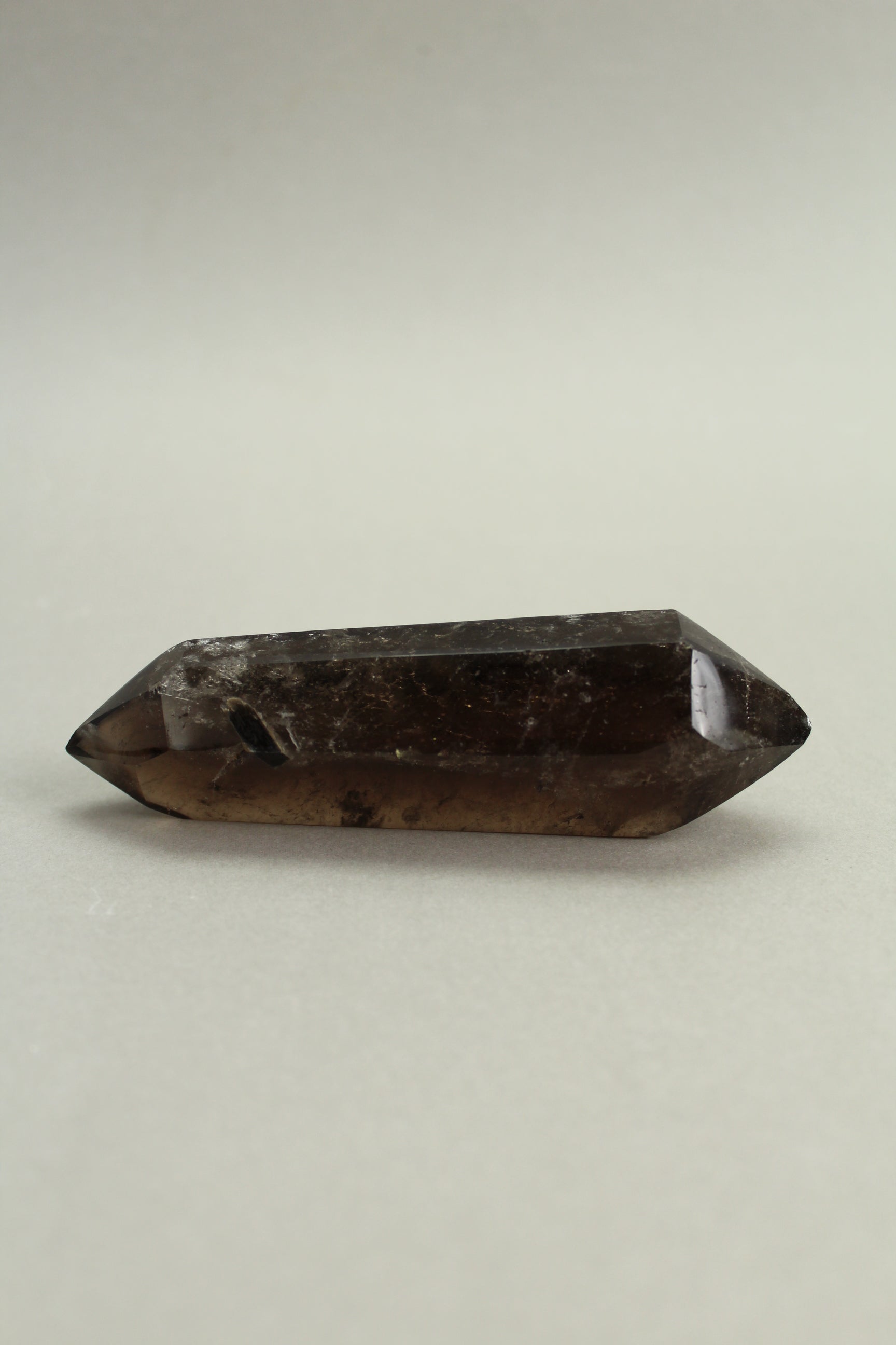 Røgkvarts dobbelt point 185 gr.