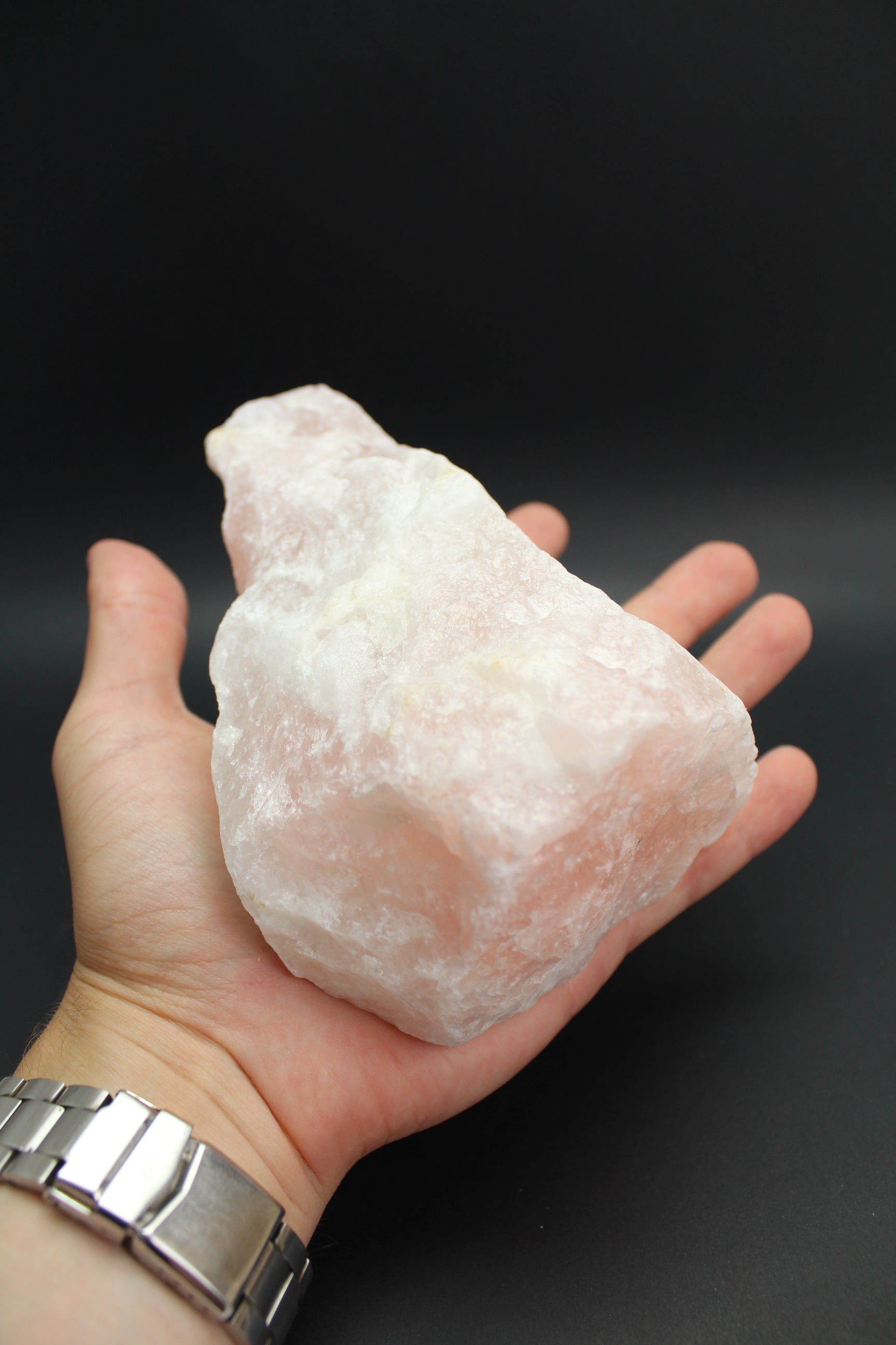 Rå Rosakvarts - 1,1kg (Nr. 4)