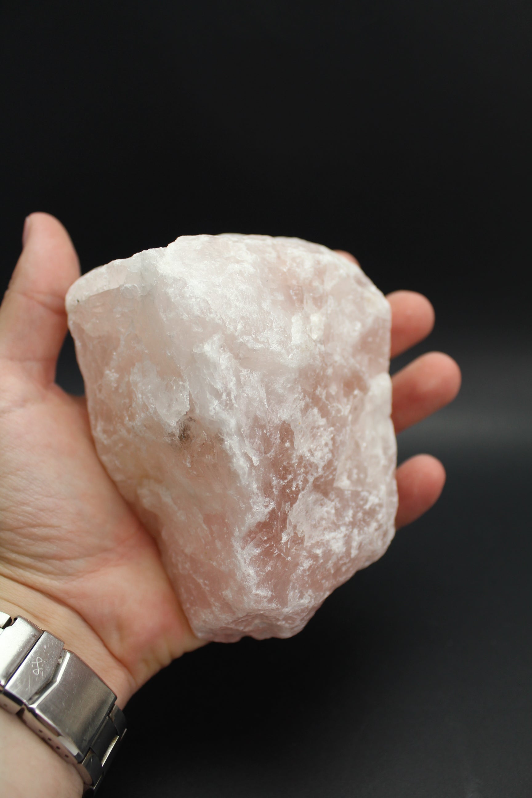 Rå Rosakvarts - 1,1kg (Nr. 12)