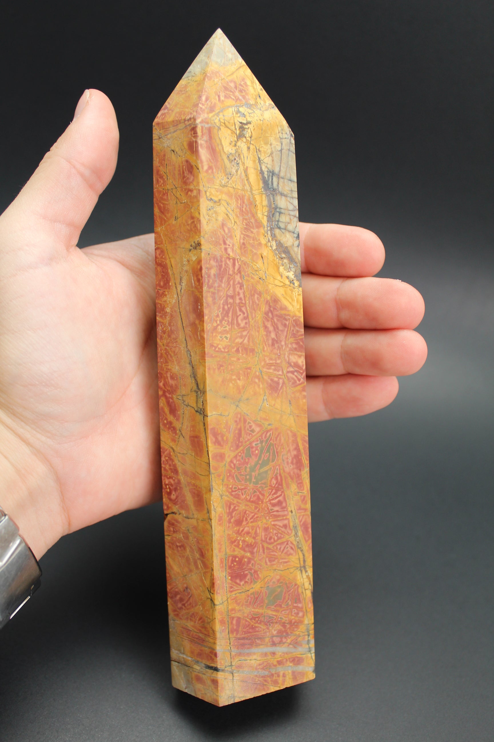 Creek Jasper Tårn - 22cm (Nr. 3)