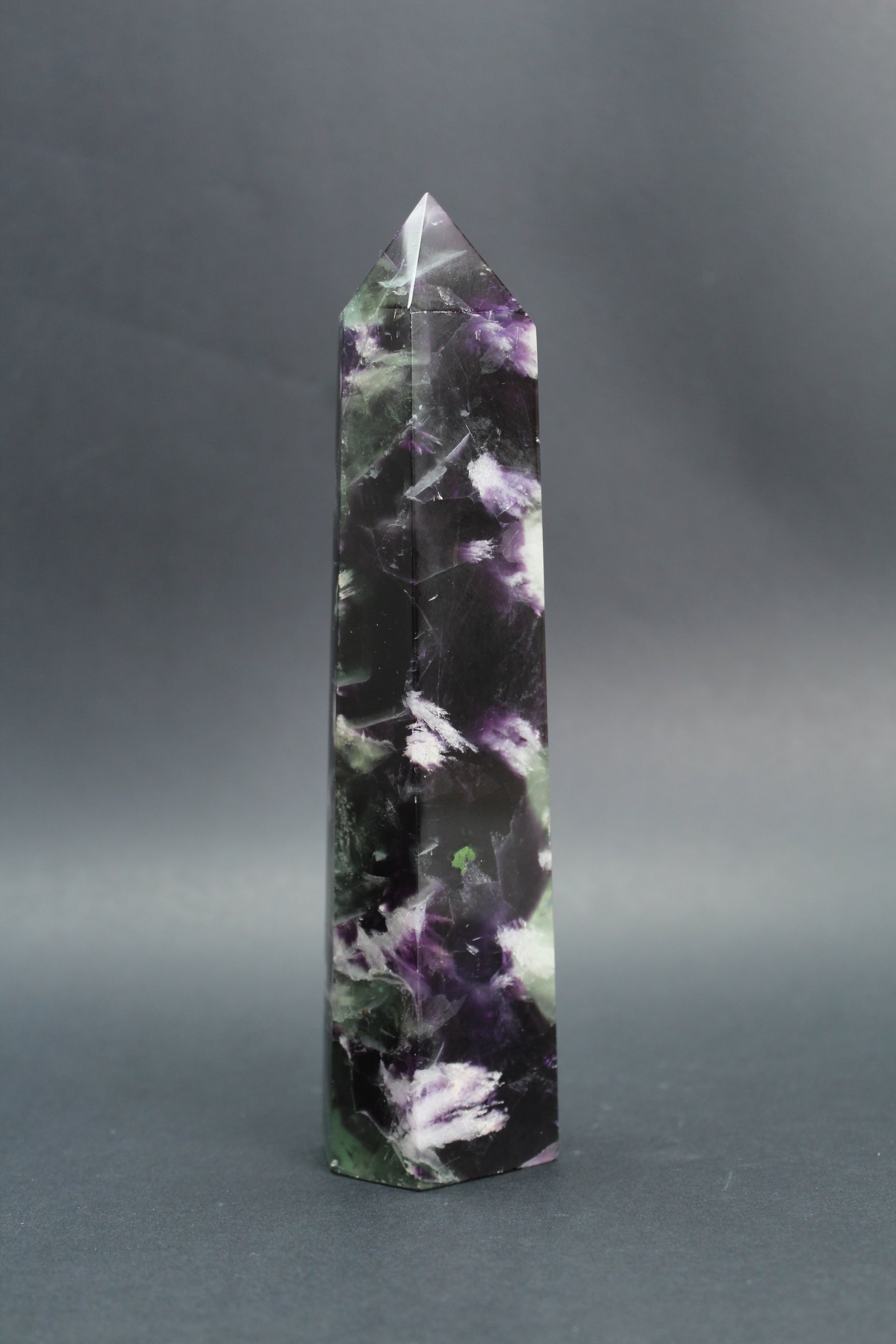 Fluorit Tårn - 17cm - 470g (Nr.13)