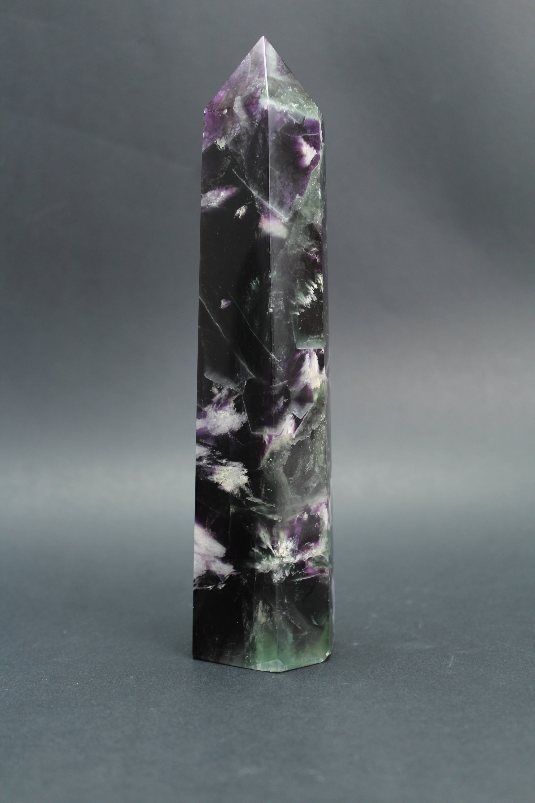Fluorit Tårn - 17cm - 470g (Nr.13)