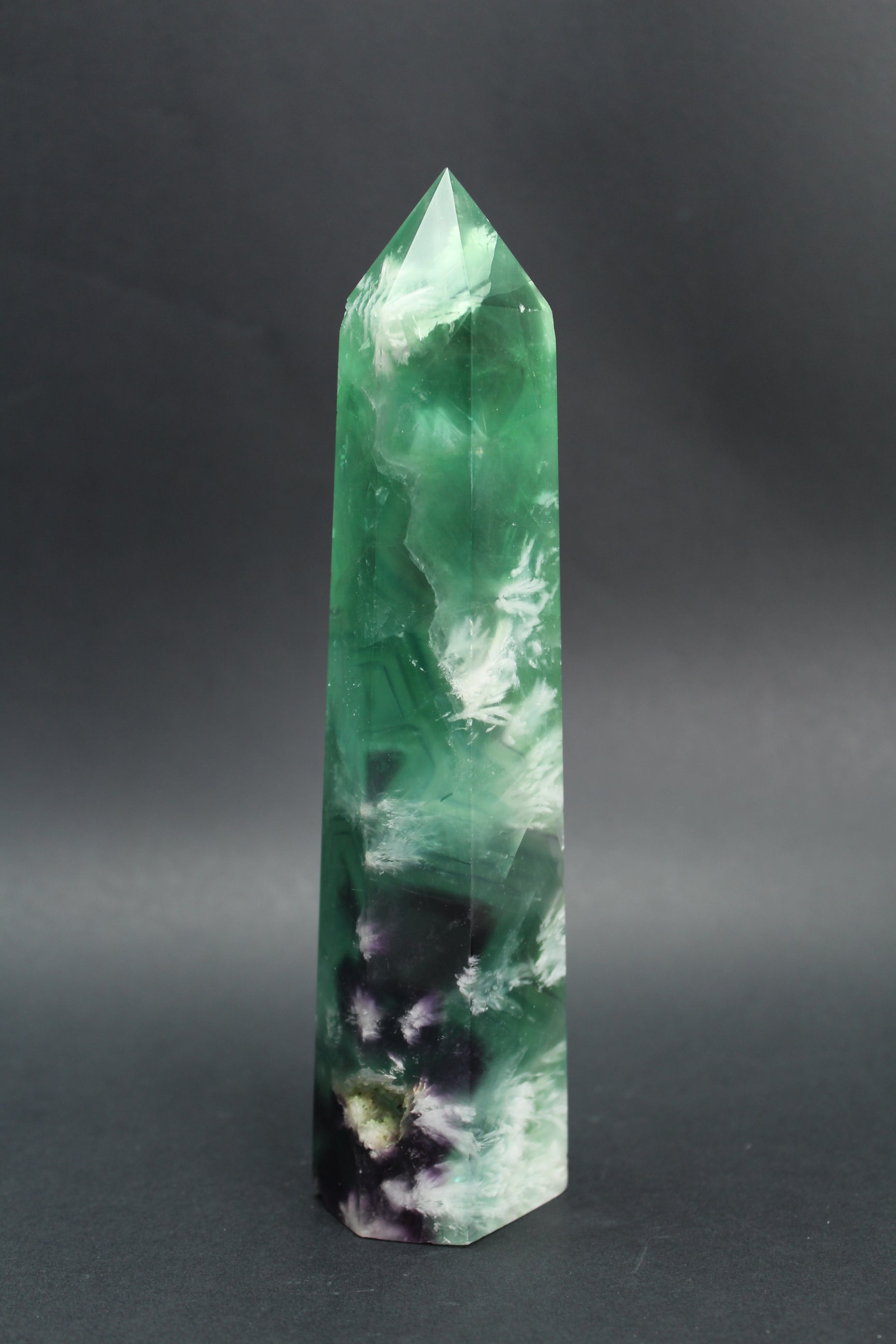 Fluorit Tårn - 17cm - 450g (Nr.14)