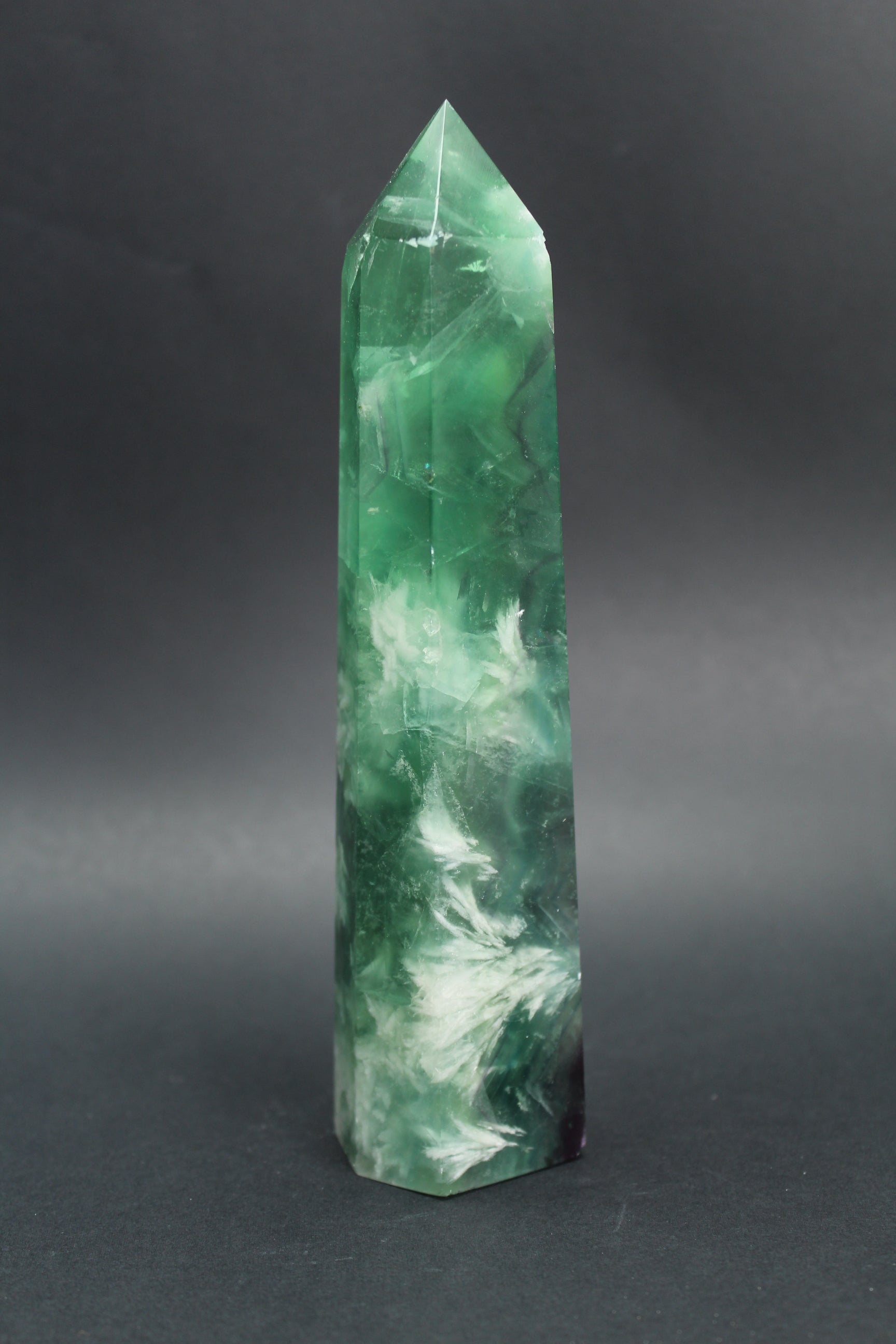 Fluorit Tårn - 17cm - 450g (Nr.14)