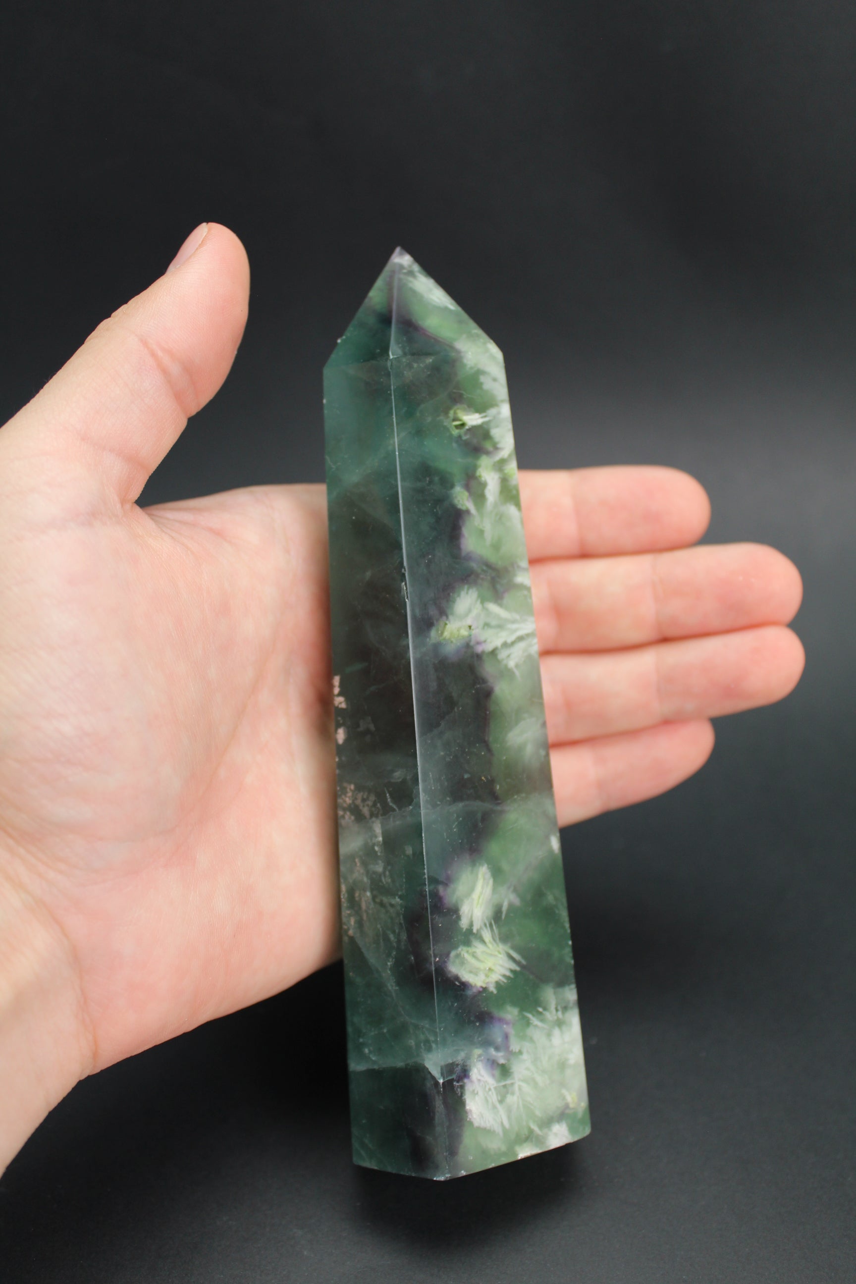 Fluorit Tårn - 17cm - 440g (Nr.17)