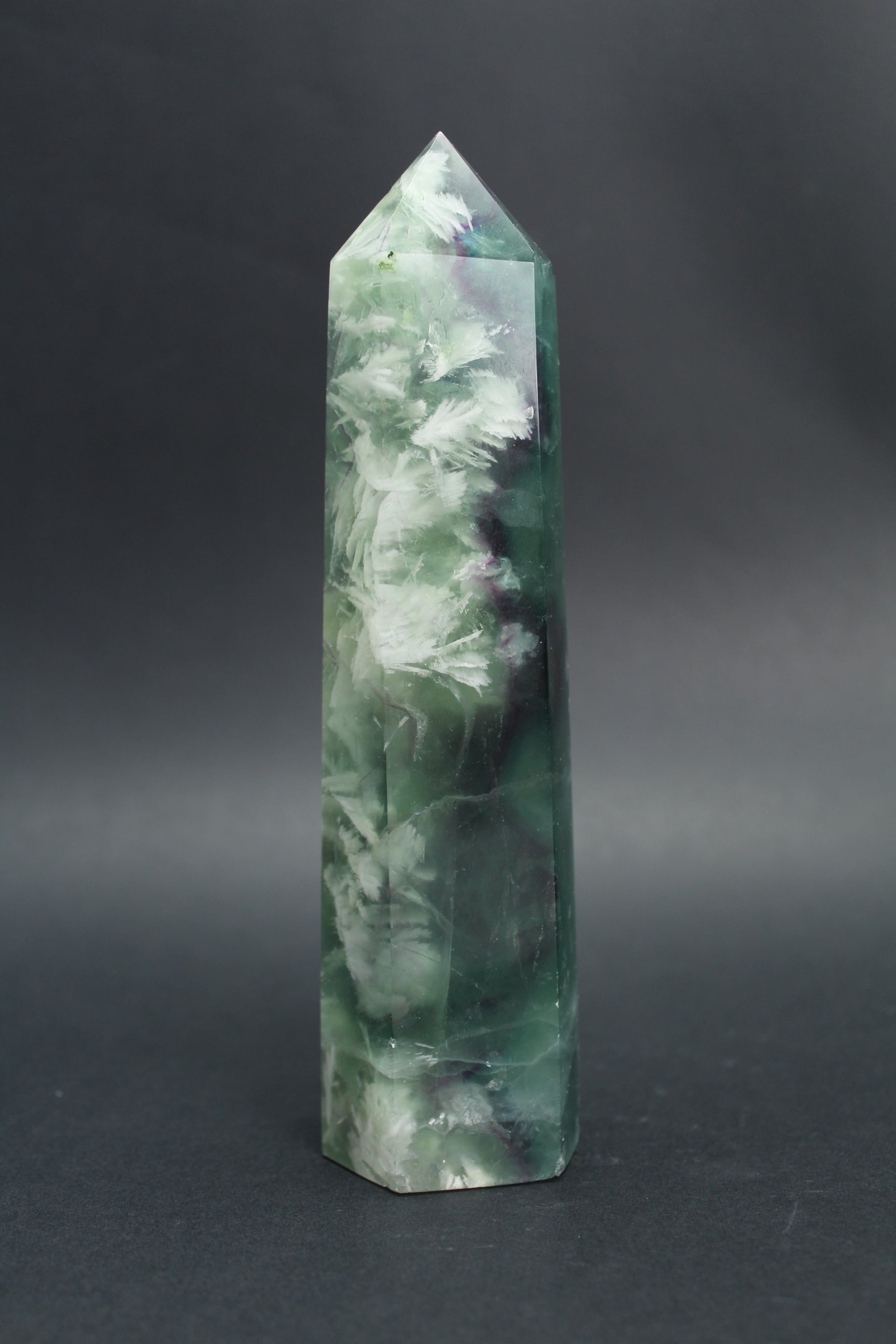 Fluorit Tårn - 14cm - 300g (Nr.20)