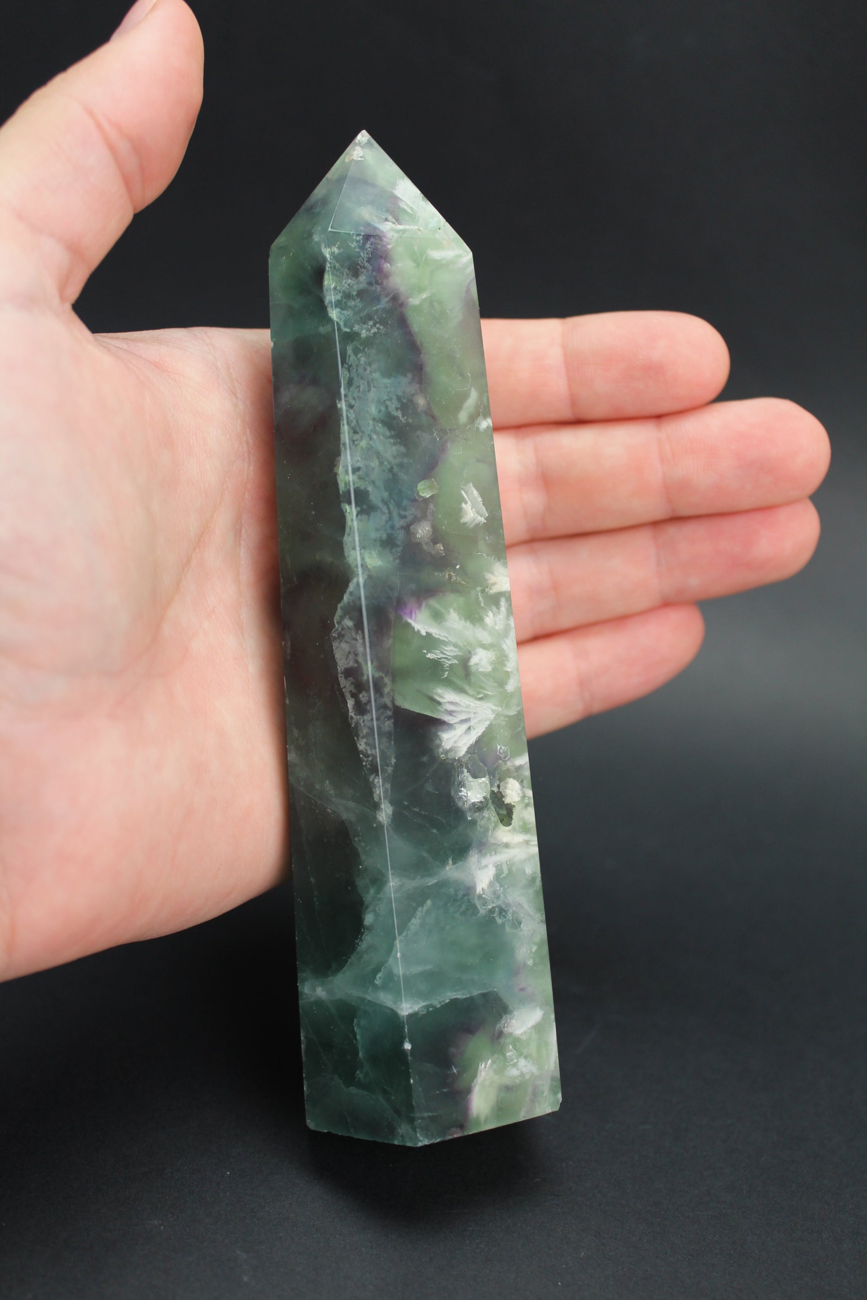 Fluorit Tårn - 14cm - 300g (Nr.20)