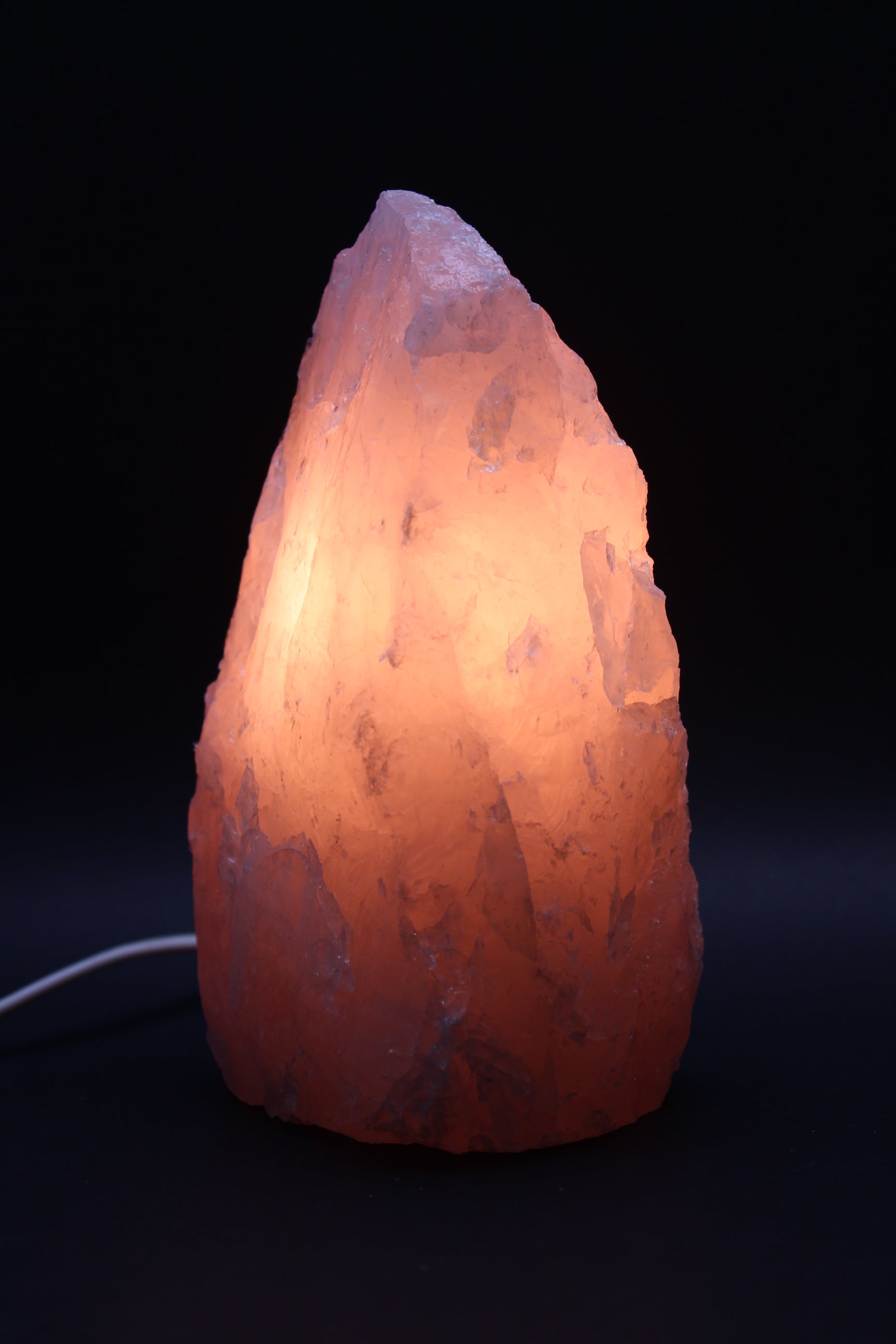 Rosakvarts Lampe (Nr 1)