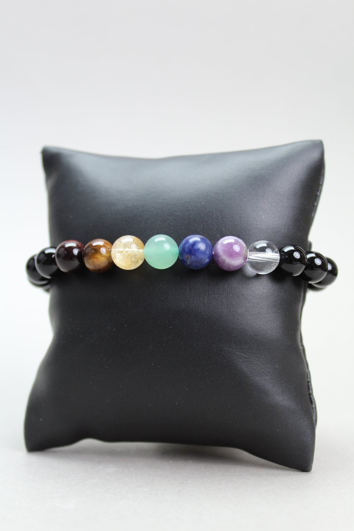 Chakra Armbånd Shiny Onyx