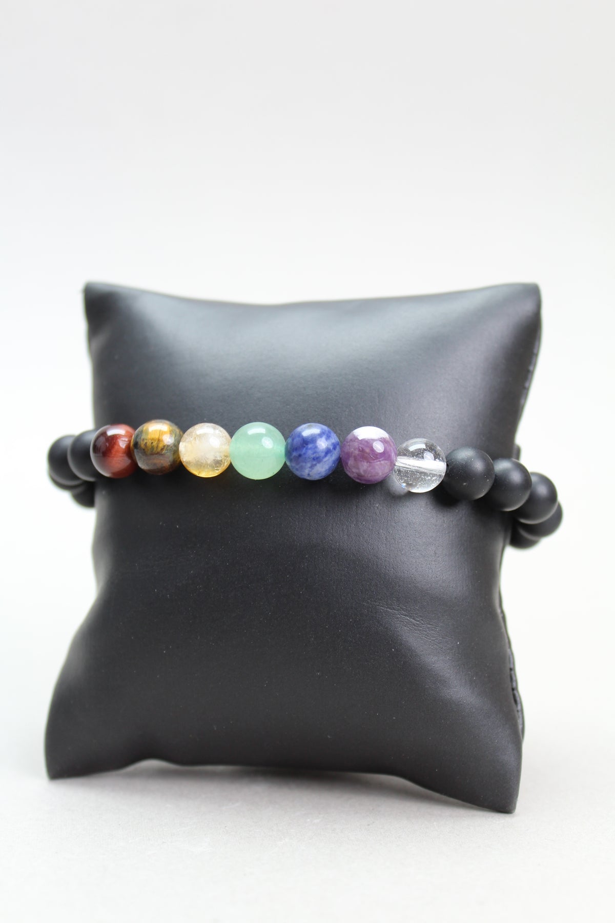 Chakra Armbånd Mat Onyx