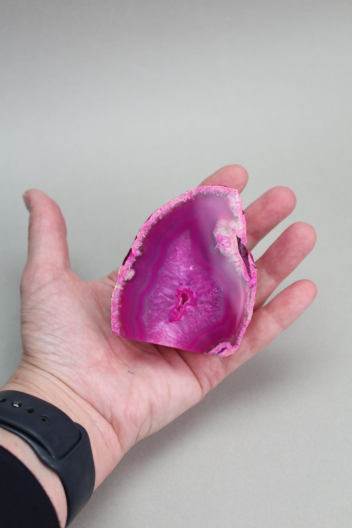 Pink Agat Grotte Nr. 2