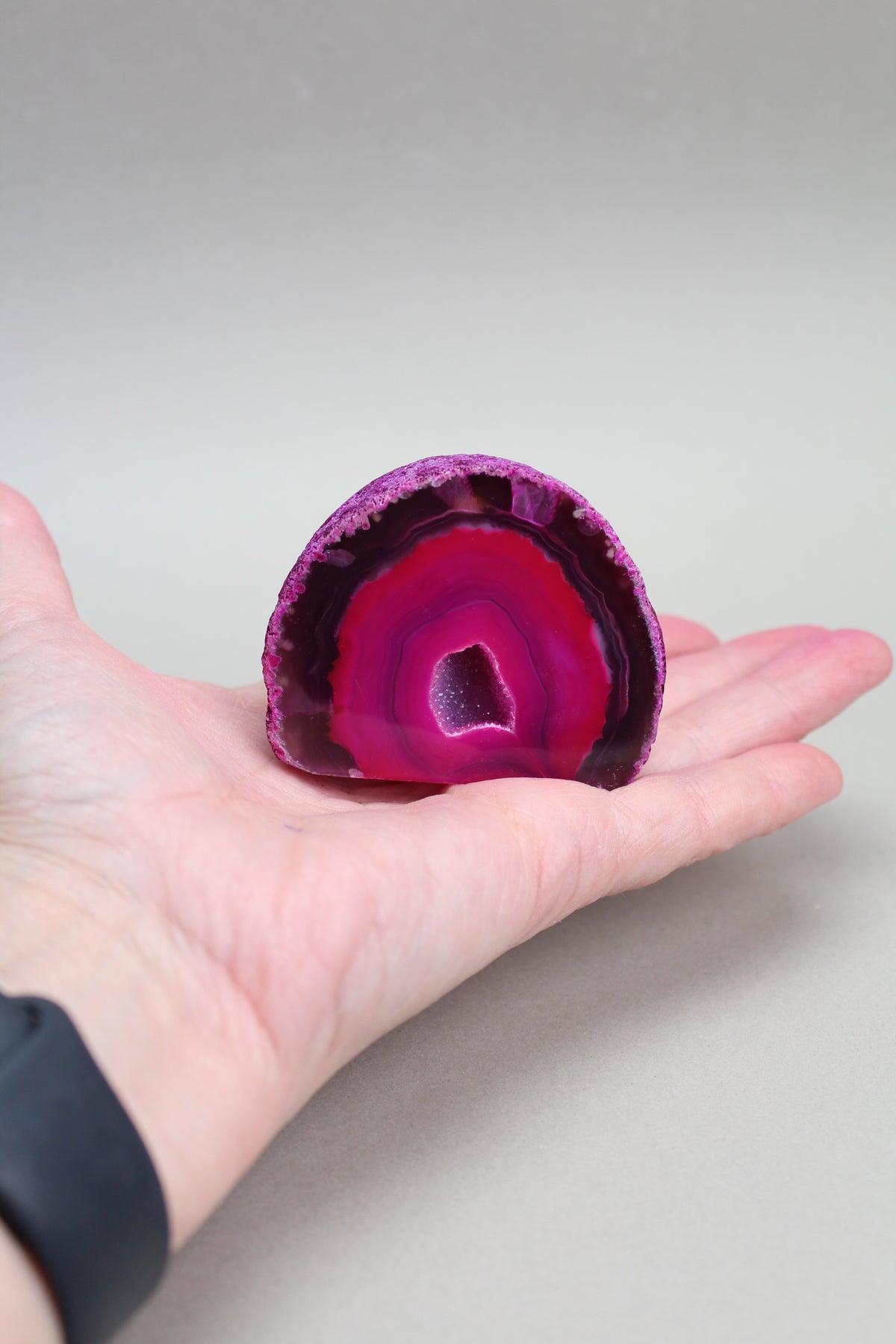 Pink Agat Grotte Nr. 4