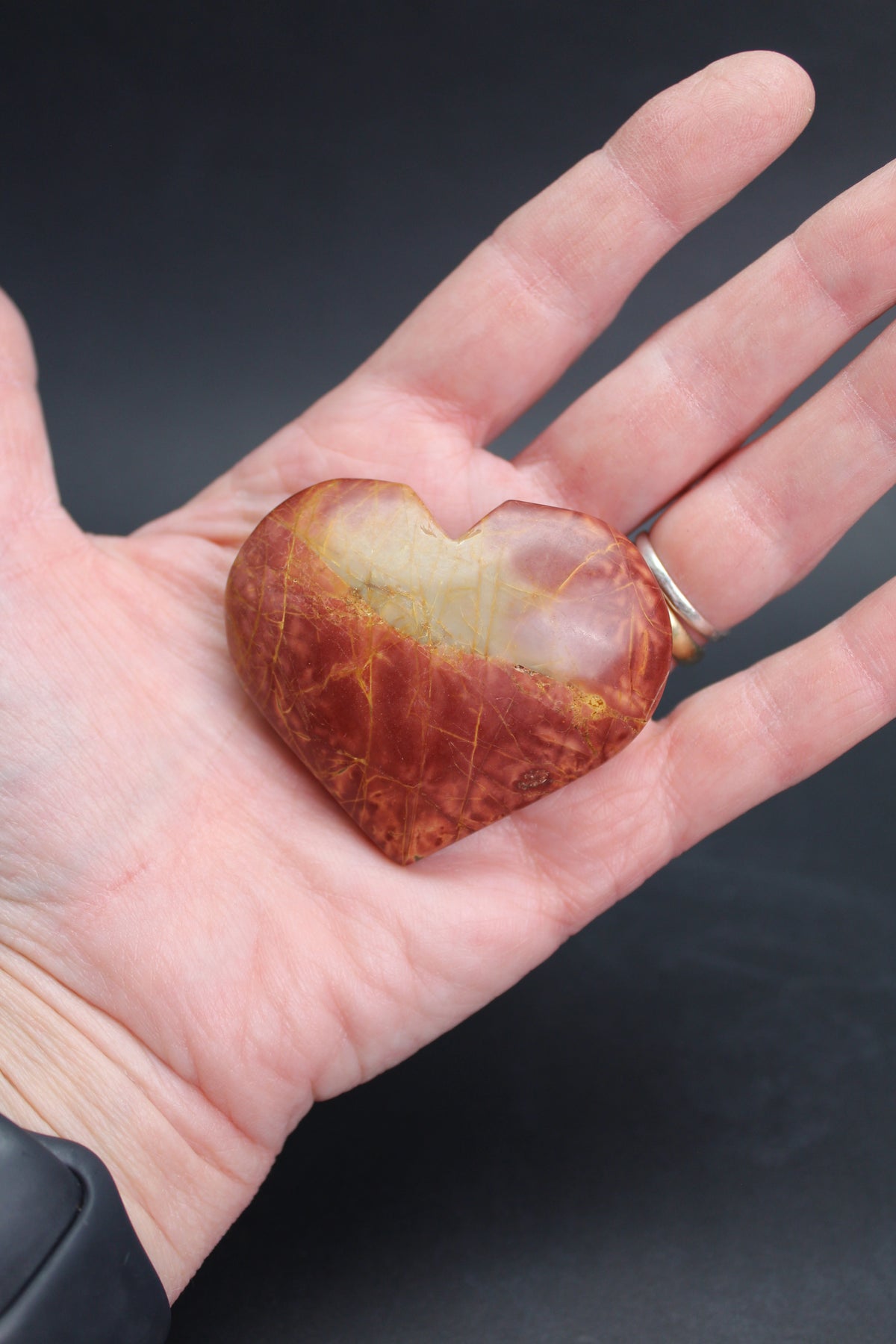 Creek Jasper Hjerte – UNIKA