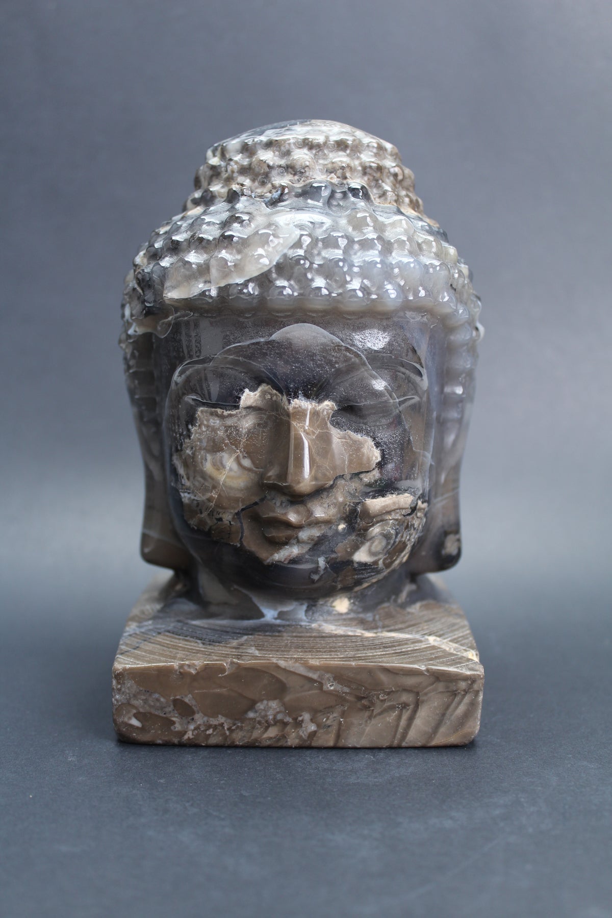 Vulkano Agat Buddha – UNIKA
