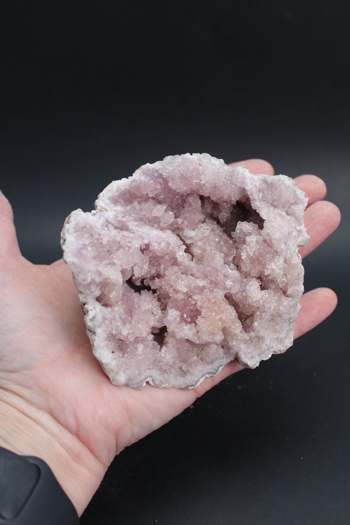 Pink Ametyst Geode Nr. 1