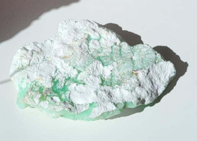 Chrysopras RÅ 800 gr. UNIKA