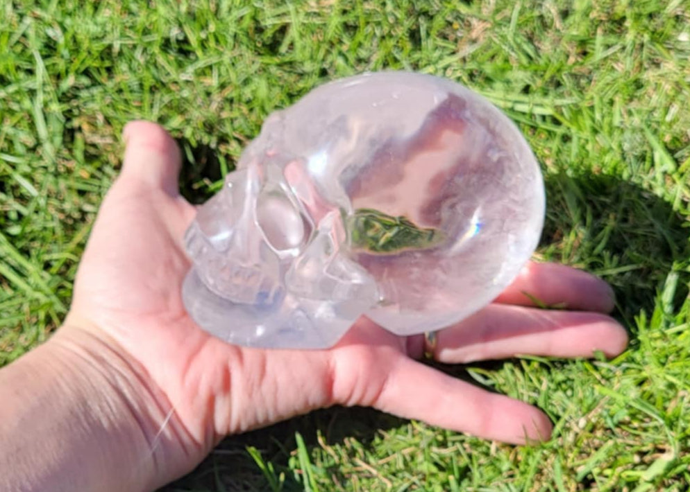 Bjergkrystal Skull UNIKA