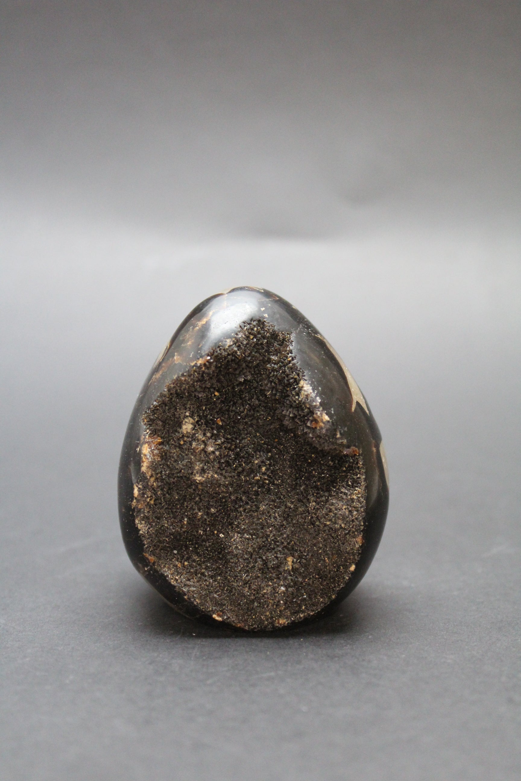 drageæg i sort septarie