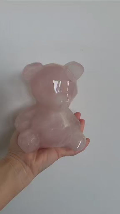 Rosakvarts Bamse 1,8 kg
