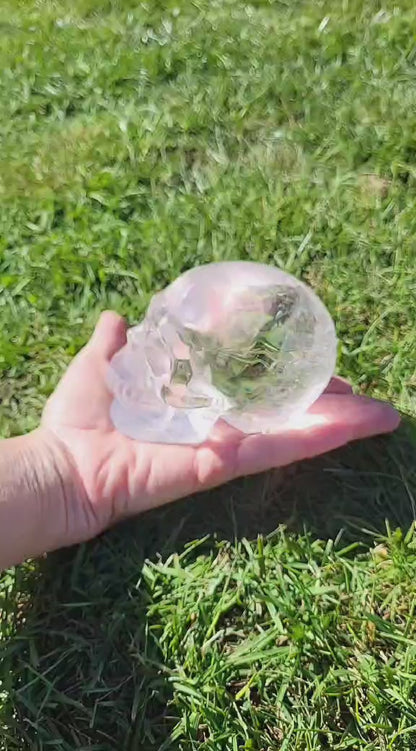 Bjergkrystal Skull UNIKA