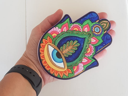 Keramisk Fatima hånd