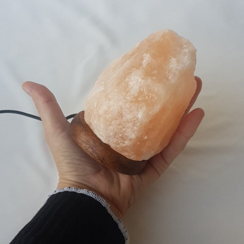 Himalaya Saltlampe USB Vægt ca. 500-1000 gr.