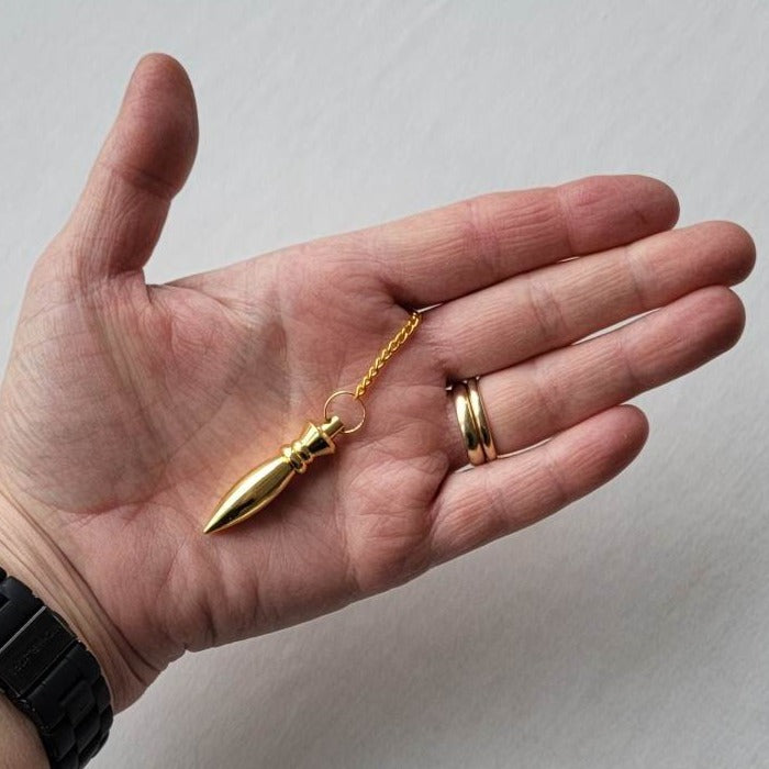 Pendul Gold Pointed