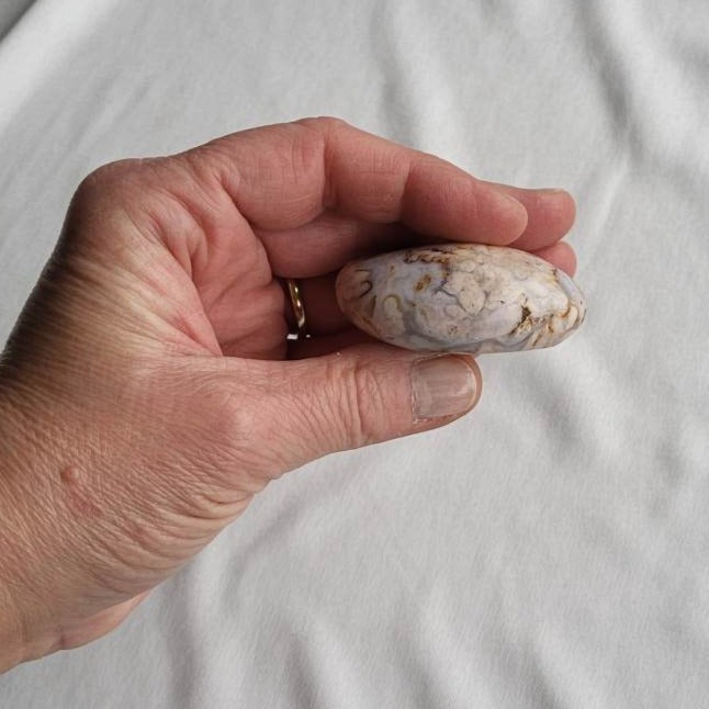 Blomster Agat Palmstone