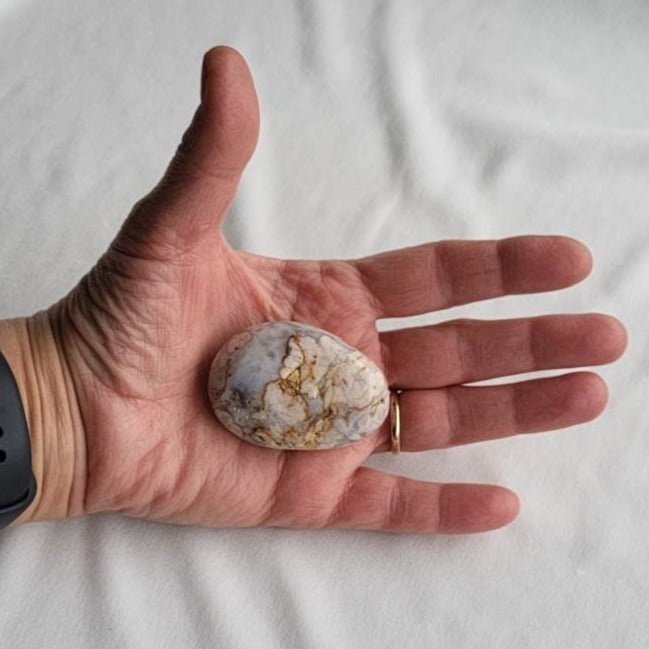 Blomster Agat Palmstone