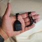 Buddha Halskæde Black Obsidian