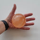 Selenit Orange Kugle
