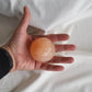 Selenit Orange Kugle
