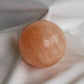 Selenit Orange Kugle